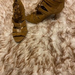 Carmel suede stilettos in size 9